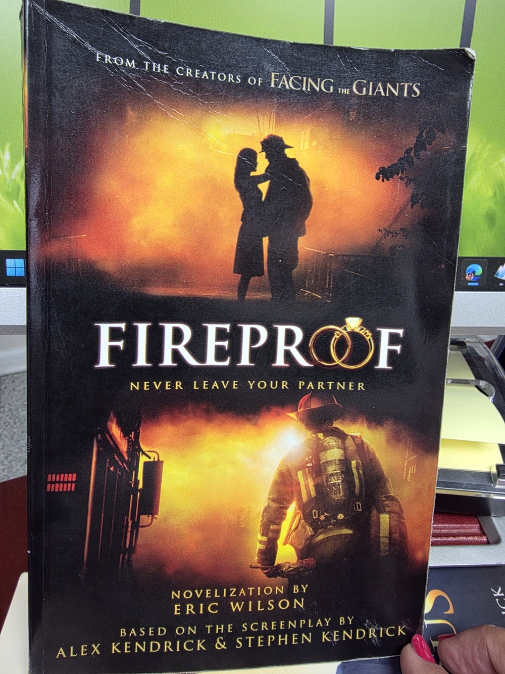 Fireproof Novelization by Eric Wilson - Paperback (Creators of Facing the Giants